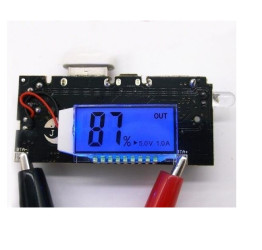 18650 2xUSB 5V 2.1A 1A LCD Power Bank Module Arduino