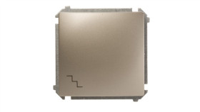 Simon Basic Łącznik Schodowy, Szybkozłącza, Satynowy Bmw6.01/29