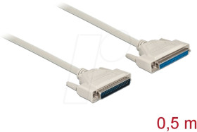 86910 Serial cable, D-Sub 37, plug/socket, 0.5 m