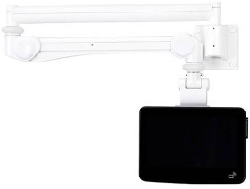 Neomounts Uchwyt ścienny do monitora FPMA-HAW300 1 Wyświetlacz 25,4 cm (10") - 61 cm (24") biały Przenośny, Obrotowy, Uc