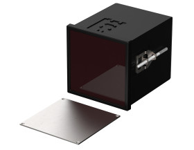 Obudowa Polieter fenylowy, polistyren szerokość zew. 109,5 mm długość zew. 96 mm wys. zew. 96 mm Bopla IP40 Czarny