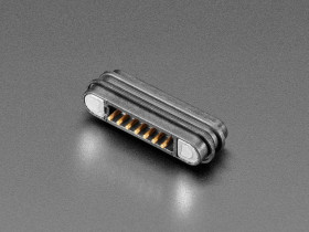 Adafruit DIY Magnetic Connector - Straight 7 Contact Pins - 2.2mm Pitch