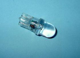 R-10 12V LED ŻÓŁTA Z COKOŁ.PLAS.