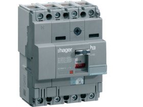 Wyłącznik mocy 4P 160A 25kA x160 HHA161H HAGER