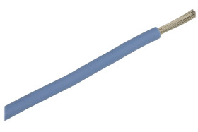 Przewód; silikonowy; SIF; 1 żyła; linka; Cu; 2,50mm2; niebieski; silikon; bezhalogenowy; ciepłoodporny; -60...+180°C; 300/500V;