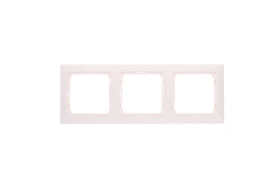 VALENA Ramka potrójna pozioma kremowa 774353