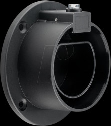 61141 Wall mount for Type 2 cables, straight