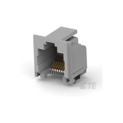 TE Connectivity 5406721-1 RJ45 SMT Connector Female R/A Unshrouded GRY 8/8