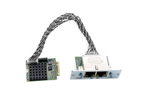 Karta sieciowa, CIFX M3042100BM-RE\ET\F\SIEM+ML PCI Express M.2 100Mbit/s, Hilscher