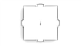 Sinum Fc-S1p Czujnik Temperatury Kolor Biały