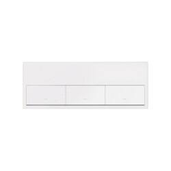 Panel 3-krotny Simon 100 biały mat IP20