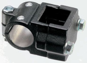 Element prowadzący, KVR, Aluminium odlewane, Element prowadnicy, Rose+Krieger, 40 mm średnica