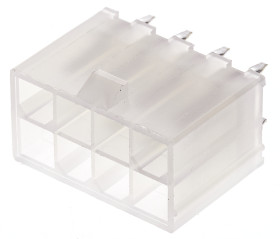 Wtyk PCB 8-pinowe raster: 4.2mm 2-rzędowe Molex Przewlekany 9A 600.0 V.