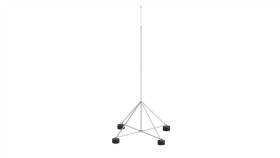 Maszt Izolowany Na Czworonogu Do Zwodów Poziomych Wysokich 5M Aluminium 65.5...