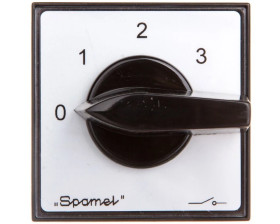 Łącznik krzywkowy 0-1-2-3 5P 16A do wbudowania ŁK15-3.84154\P03