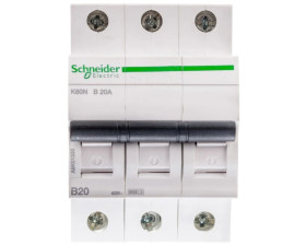 Wyłącznik nadprądowy 3P B 20A 6kA AC K60N Acti9 A9K01320
