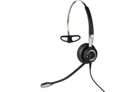 Jabra BIZ 2400 II 3in1 WB Unify | Bedrade On-ear Mono Headset | QD Aansluiting | Zwart/Zilver