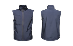 Kamizelka robocza, rodzaj: Męski, L, Granatowy, Tkanina softshell