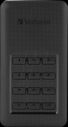 53402 Verbatim Store 'n' Go Secure Portable, 256 GB