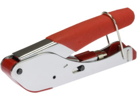 Zaciskarka złączy kompresyjnych typu F do kabli koncentrycznych TC6 RG6 59 NEKU