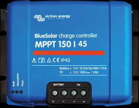 SCC115045222 BlueSolar MPPT 150/45 45 A solar charge controller