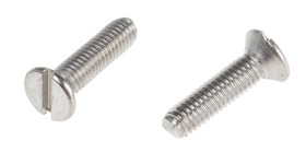 Śruby maszynowe M3 łeb z łbem stożkowym Stal nierdzewna długość 12.0mm skok 0.50mm