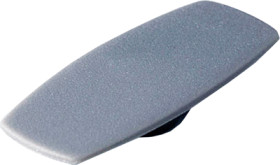 Front cap, without line, dust gray, KKS, for rotary knobs size 23, A5023008