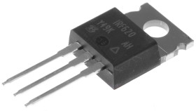 MOSFET N-kanałowy 5,2 A TO-220AB 200 V Pojedynczy 50 W 800 miliomów