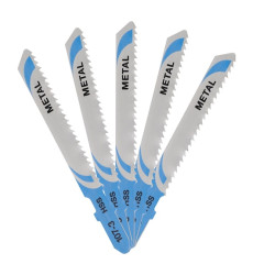 TShank HSS Jigsaw Blade Metal 5 Pack