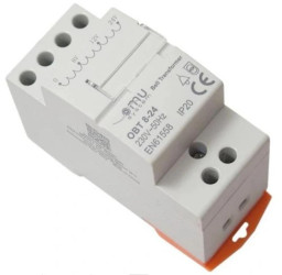 Transformator dzwonkowy z 230V na 8V 12V 24V OMU BT-8