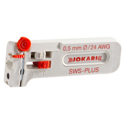 JOKARI 40085 Micro-Precision Wire Strippers SWS-Plus 050, AWG 24 / 0,50 mm &#xD8;