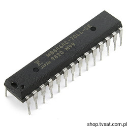MB8464C-70LL-SK 64K (8Kx8) CMOS SRAM DIP28L FUJITSU