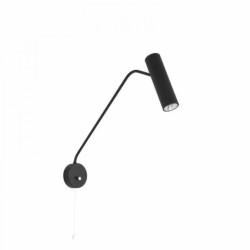 Nowodvorski kinkiet regulowany z włącznikiem EYE SUPER GU10 x 1 Stal lakierowana Chrom Czarny ~220-230 V MAX: 10W only LED