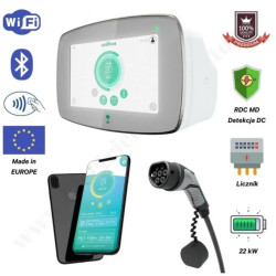 EVSE Stacja ładowania Wallbox Commander 2 22kW Typu2 5m