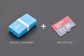 MicroSD Memory Card 128GB Class10 with Card Reader