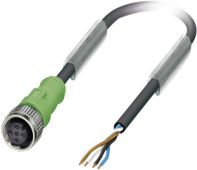 Kabel czujników/elementów wykonawczych Phoenix Contact SAC-4P- 1,5-PUR/M12FS 1668108 Ilość styków: 4 1 szt.