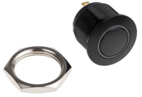 Nasadka przełącznika Chwilowy SPST średnica wycięcia 16mm, montaż panelowy KNITTER-SWITCH