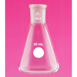 A PLUS Jointed Erlenmeyer Flask 50ml, 14/23