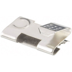 Keystone Electronics 291 Double Contact Holder, Push-fit, 20.83mm x 11.40mm