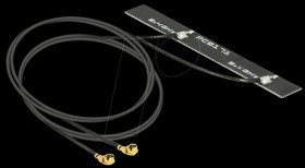 89457 Double WLAN Antenna MHF/U.FL-LP-068, 5 dBi
