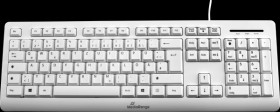 MROS110 Keyboard, USB, white
