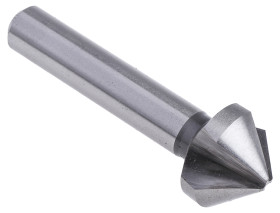 Wiertło EXACT śr.trzpienia: 10 mm śr. głowicy: 20.5mm kąt: 90° l. żłobków: 3 dł. całkowita: 63 mm HSS