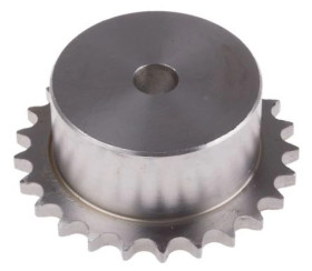 Koło łańcuchowe drabinkowe, 25 zębów, 06B-1, Pilot, śr otworu: 14mm, śr toczna: 76mm, Stal