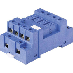 Finder 96.74 Finder 56 Relay Socket 78x46x30mm for Relay 55.34 blue