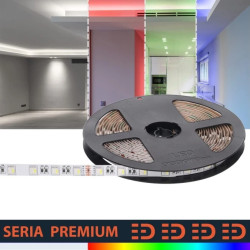 Taśma Premium 12V 60led RGB+W 4w1 SMD5050 (5) wyc