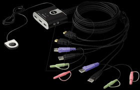 CS692 2-port KVM switch with USB HDMI audio