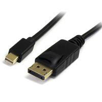 Kabel DisplayPort długość 1m B: Display Port A: Złącze DP (Display Port) Mini męskie v. 1.2 StarTech.com 4K @ 60 Hz