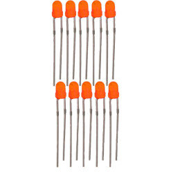 Dioda LED 3mm Czerwona 10 Sztuk Zestaw