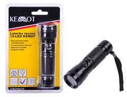 Latarka ręczna, 12 LED KEMOT,