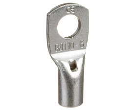 Końcówka oczkowa rurowa 10/M6 miedź cynowana KC10/6 KC10F6 /100szt./